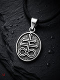 Anhänger 414 Leviathan Kreuz - Silber