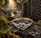 Ring Keltenknoten, Gr. 46-68 (kk5) - Silber