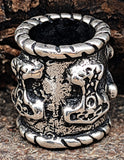 Bartperle Thorshammer 8 mm - Silber