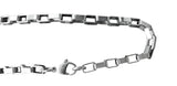 Ankerkette 4,3 mm - silbern - Edelstahl