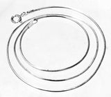 Leviathan Kreuz 414 mit Schlangenkette - Silber