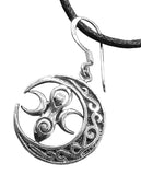 Ohrring 28 Triple Goddess - Silber