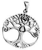 Lebensbaum 99 mit Schlangenkette - Silber