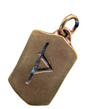 Anhänger 89 Thurisaz - Bronze