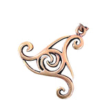 Anhänger 46 A Triskele - Bronze