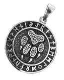 Anhänger 429 Wolfspfote - Silber