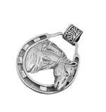 Anhänger 412 Pferd - Silber
