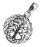 Lebensbaum 247 mit Schlangenkette - Silber
