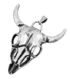Anhänger 96 Stier - Edelstahl