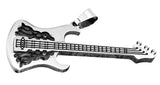 Anhänger 2 Gitarre - Edelstahl