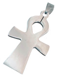 Ankh 10 mit Panzerkette - Edelstahl