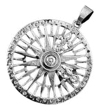 Anhänger 289 Windrose - Silber