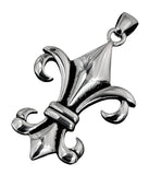 Anhänger 15 A Fleur-de-Lis - Edelstahl
