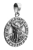 Wikinger 191 mit Königskette - Edelstahl