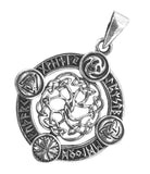 Anhänger 400 Lebensbaum - Silber