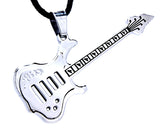 Gitarre 3 mit Panzerkette - Edelstahl