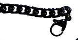 Panzerkette 5 mm - schwarz - Edelstahl