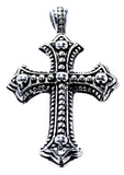 Anhänger 11 A Kreuz - Edelstahl