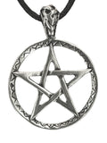 Anhänger 50 Pentagramm - Silber
