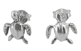 Ohrstecker 50 Schildkröte - Silber