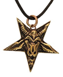 Anhänger 30 Pentagramm - Bronze