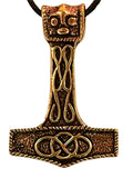 Anhänger 77 A Thorshammer - Bronze