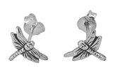 Ohrstecker 51 Libelle - Silber