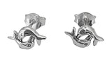 Ohrstecker 44 Delfine - Silber