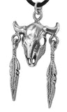 Stier 340 mit Schlangenkette - Silber