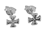 Ohrstecker 42 Eisernes Kreuz - Silber