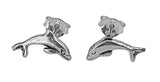 Ohrstecker 39 Delfin - Silber