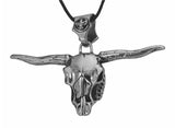Stier 167 mit Königskette - Edelstahl