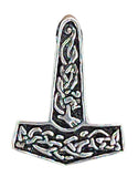 Anhänger 141 Thorshammer - Silber