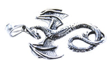 Anhänger 20 E Drache - Edelstahl