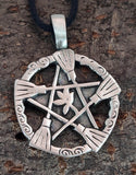 Anhänger 68 Pentagramm - Zinn