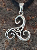 Triskele 161 mit Schlangenkette - Silber