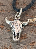 Stier 7 mit Schlangenkette - Silber