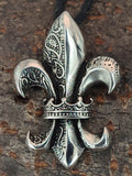 Anhänger 160 Fleur-de-Lis - Edelstahl