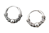 Unisex Ohrringe aus 925 Silber im Bali-Style von Bali Creole
