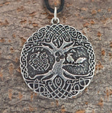 Lebensbaum 378 mit Königskette - Silber