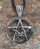 Anhänger 180 Pentagramm - Edelstahl