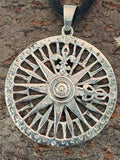 Anhänger 289 Windrose - Silber