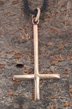 Anhänger 23 Kreuz - Bronze