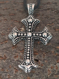 Anhänger 11 A Kreuz - Edelstahl