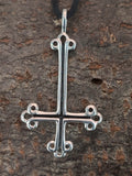 Kreuz 82 mit Panzerkette - Edelstahl
