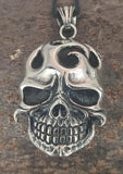 Totenkopf 94 mit Königskette - Edelstahl