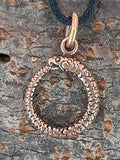 Anhänger 80 A Midgardschlange - Bronze