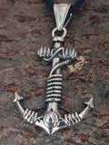 Anker 128 mit Panzerkette - Edelstahl
