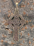 Anhänger 08 Keltenkreuz - Bronze