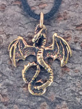 Anhänger 10 Drache - Bronze